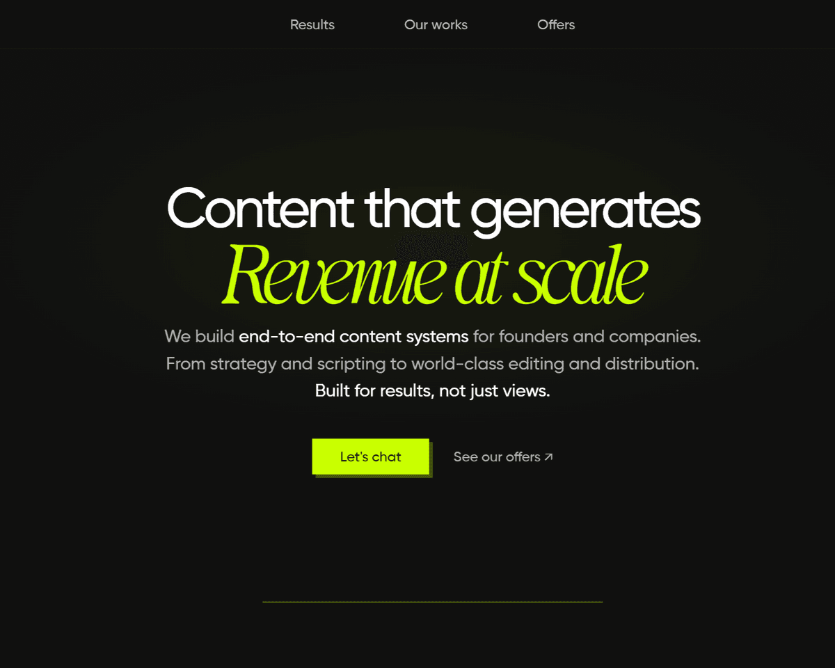 Astita Media user interface design showcase