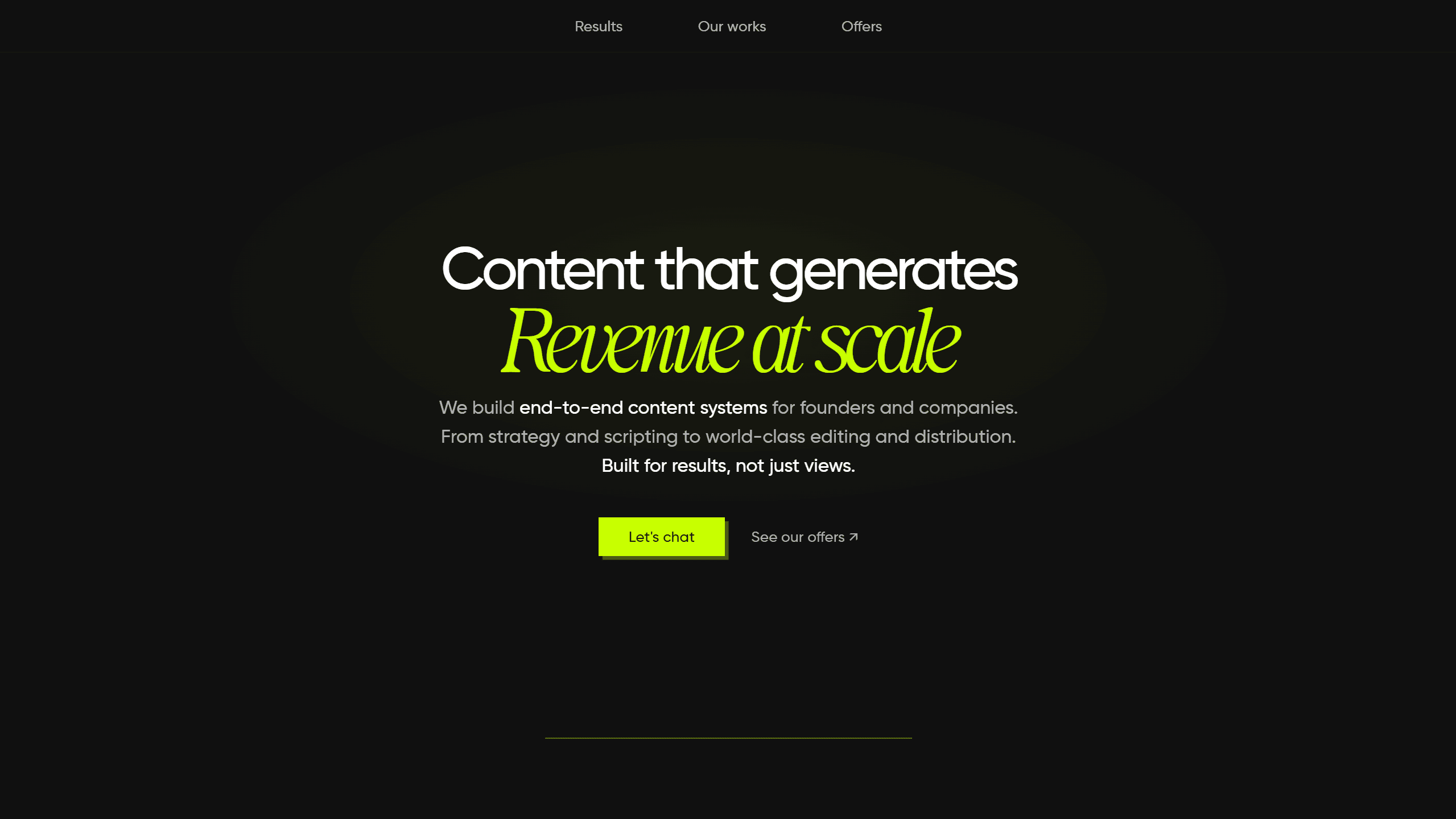 Astita Media Content Agency web interface showcase